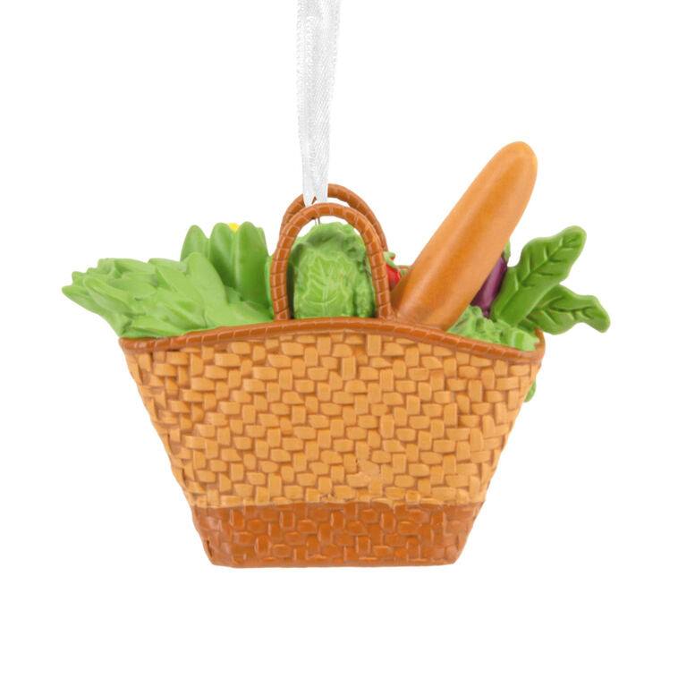 Farmer's Market Basket Hallmark Ornament