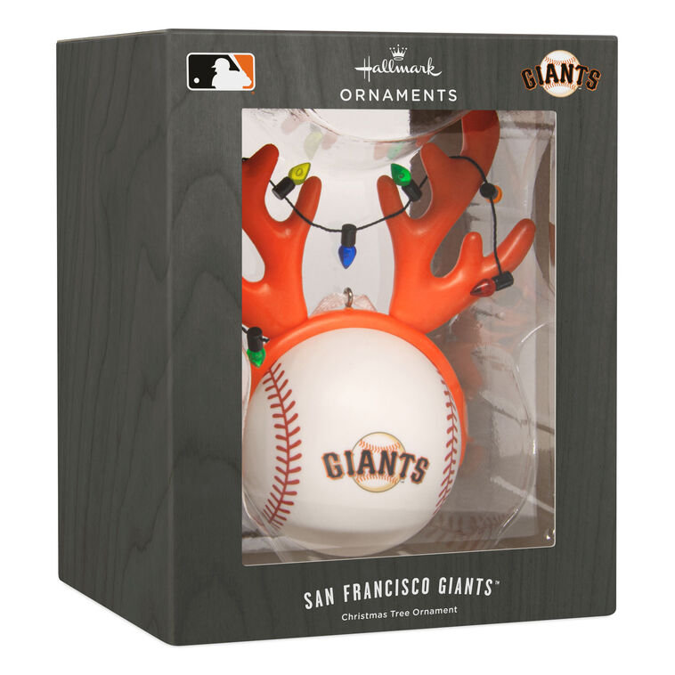 MLB San Francisco Giants™ Reindeer Baseball Hallmark Ornament
