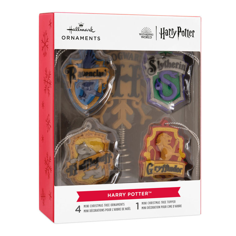 Mini Harry Potter™ Hallmark Tree Topper And Ornaments, Set Of 5
