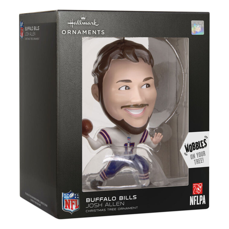 Hallmark NFL Buffalo Bills Josh Allen Bobblehead Ornament