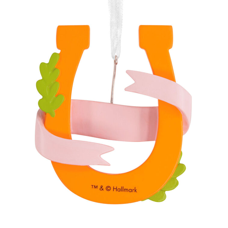 Lucky Horseshoe Hallmark Ornament
