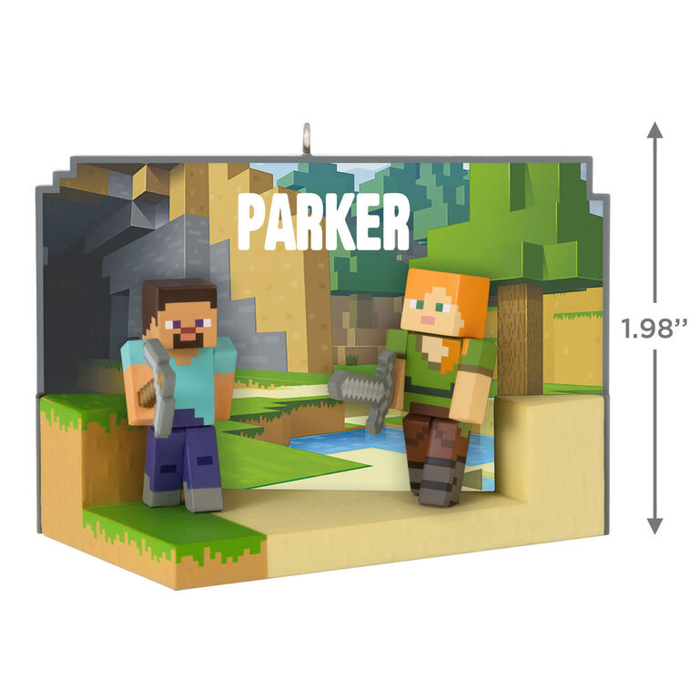 Hallmark Minecraft My World Personalized Ornament