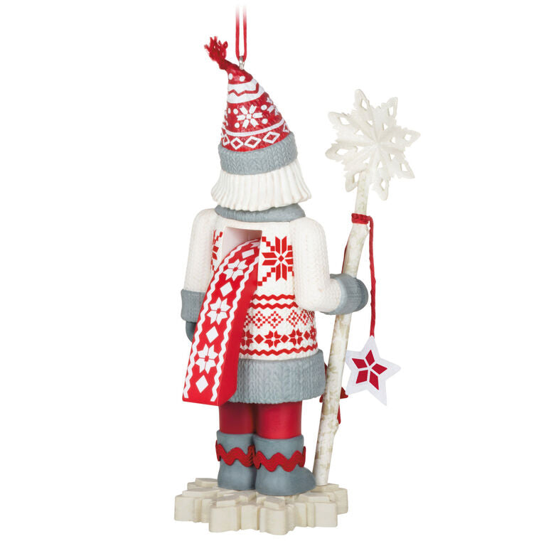 Hallmark Noble Nutcrackers Snowfall Prince Ornament