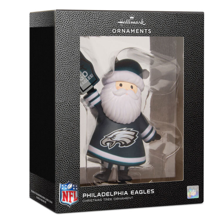 NFL Philadelphia Eagles Santa Fan Hallmark Ornament