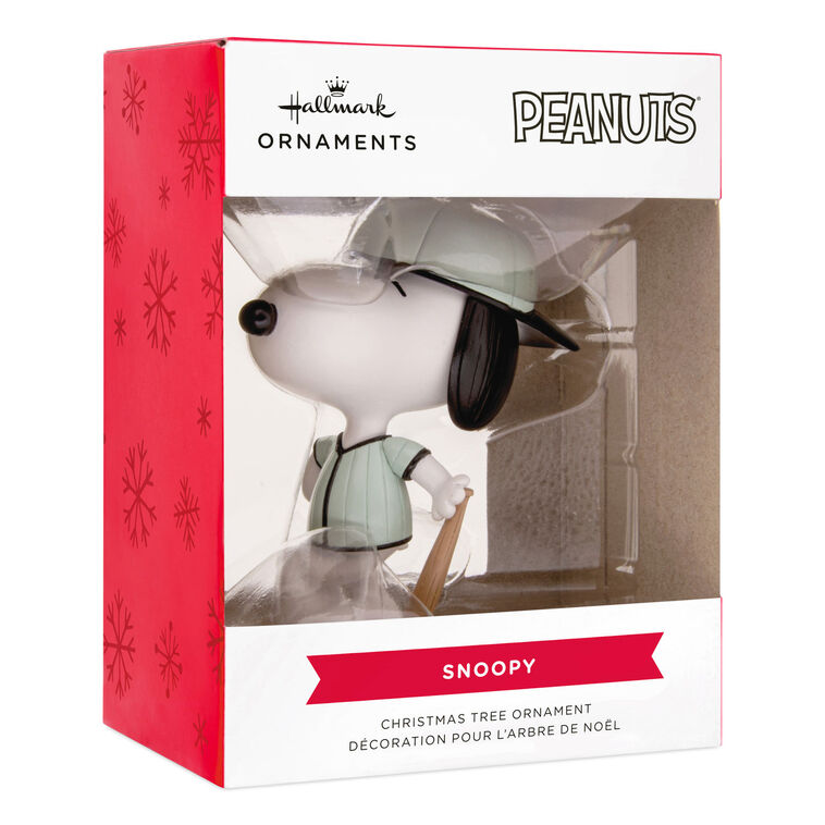 Peanuts® Snoopy Baseball Player Hallmark Ornament