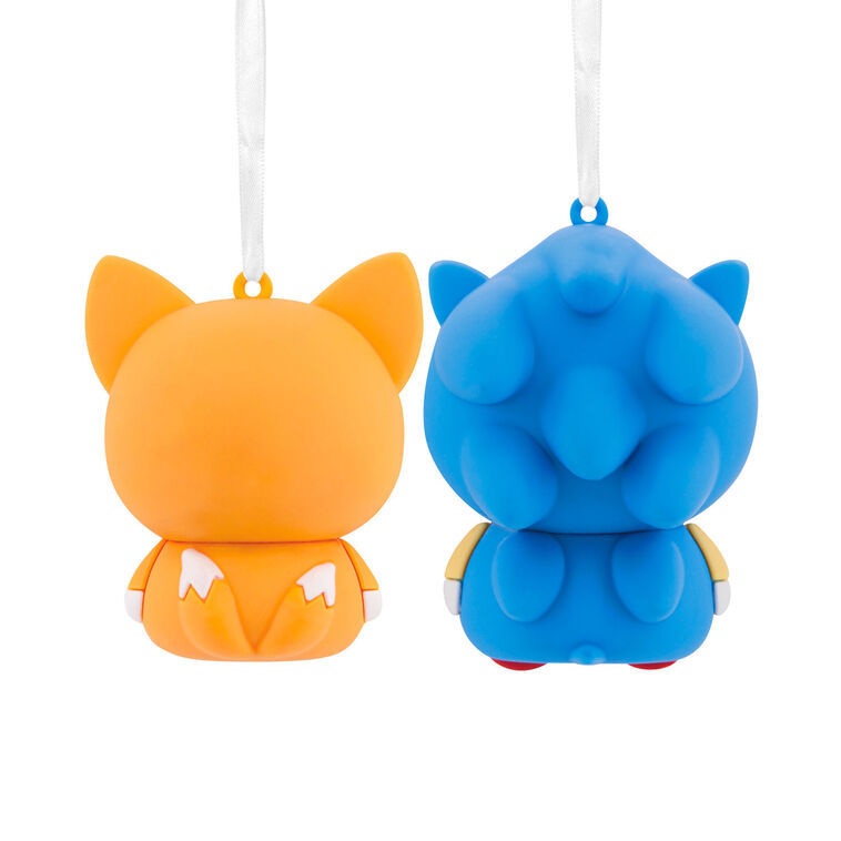 Better Together Sonic The Hedgehog™ And Tails Magnetic Hallmark Ornaments, Set Of 2