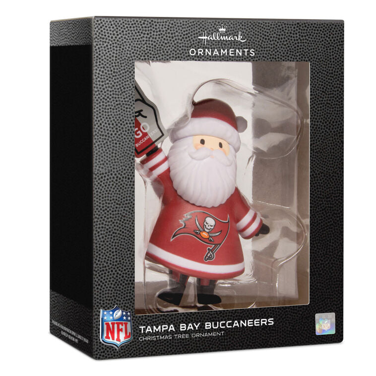 NFL Tampa Bay Buccaneers Santa Fan Hallmark Ornament