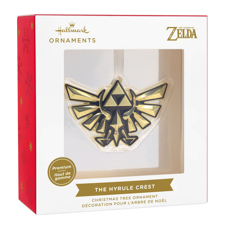 Nintendo The Legend Of Zelda™ Crest Of Hyrule Metal Hallmark Ornament