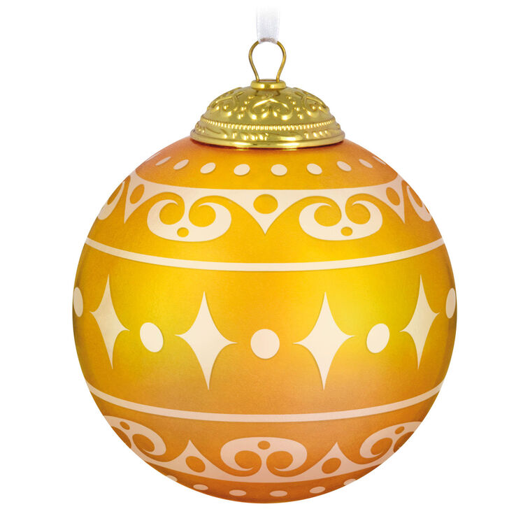 Hallmark Christmas Commemorative 2025 Ball Glass Ornament