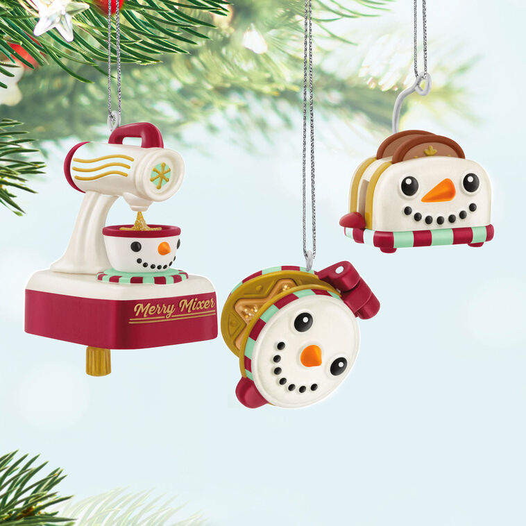 Hallmark Mini Cooking Up Christmas Ornaments, Set Of 3