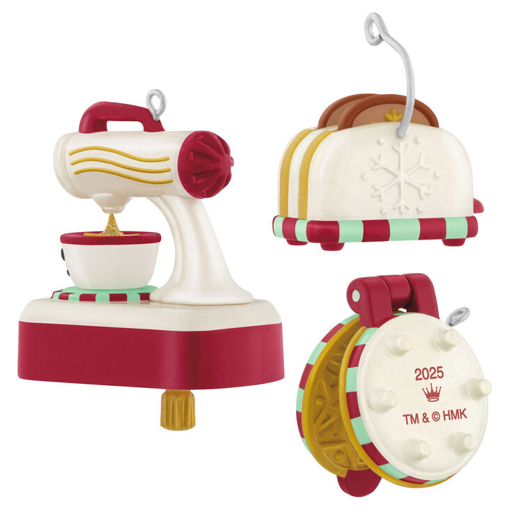Hallmark Mini Cooking Up Christmas Ornaments, Set Of 3