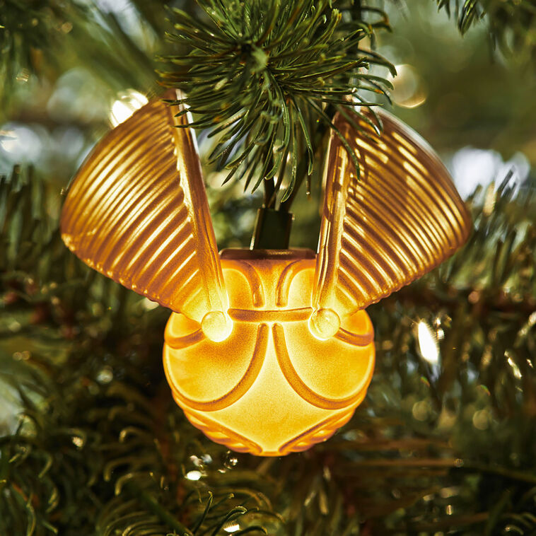  Harry Potter™ Golden Snitch™ Hallmark String Light Covers, Set Of 8