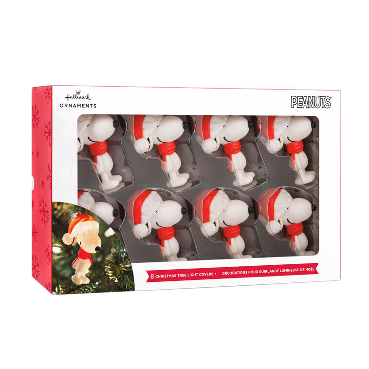 Peanuts® Snoopy Hallmark String Light Covers, Set Of 8