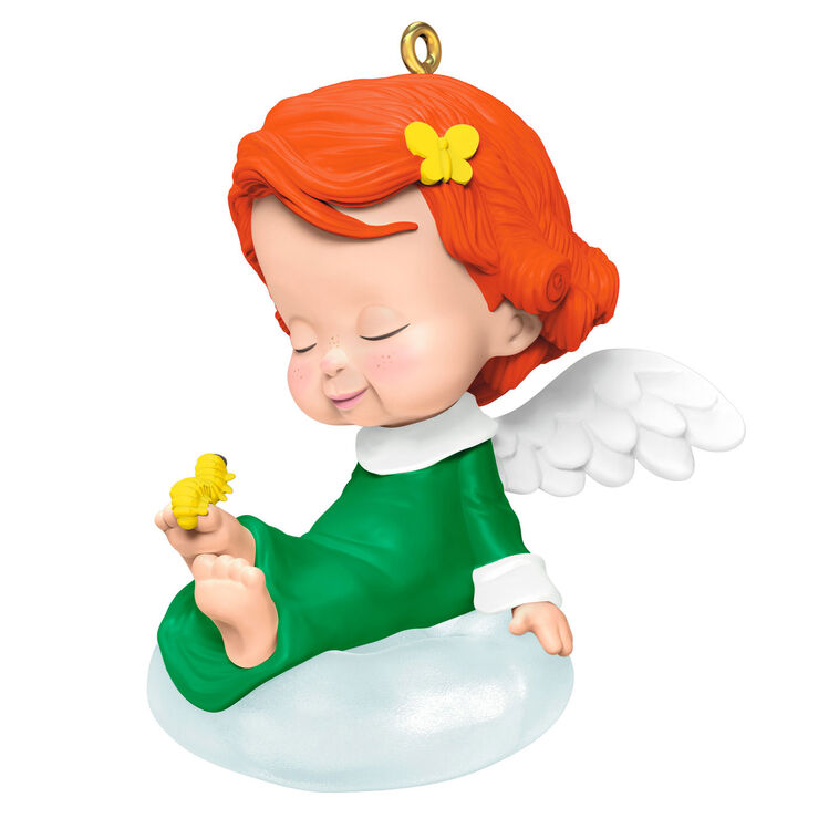 Hallmark Mary's Angels Hydrangea Ornament