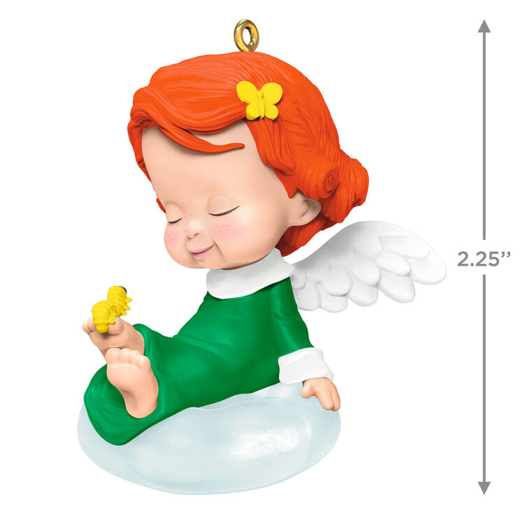 Hallmark Mary's Angels Hydrangea Ornament