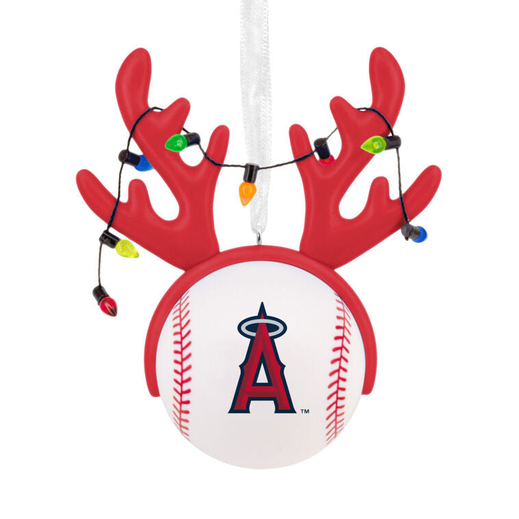  MLB Los Angeles Angels™ Reindeer Baseball Hallmark Ornament