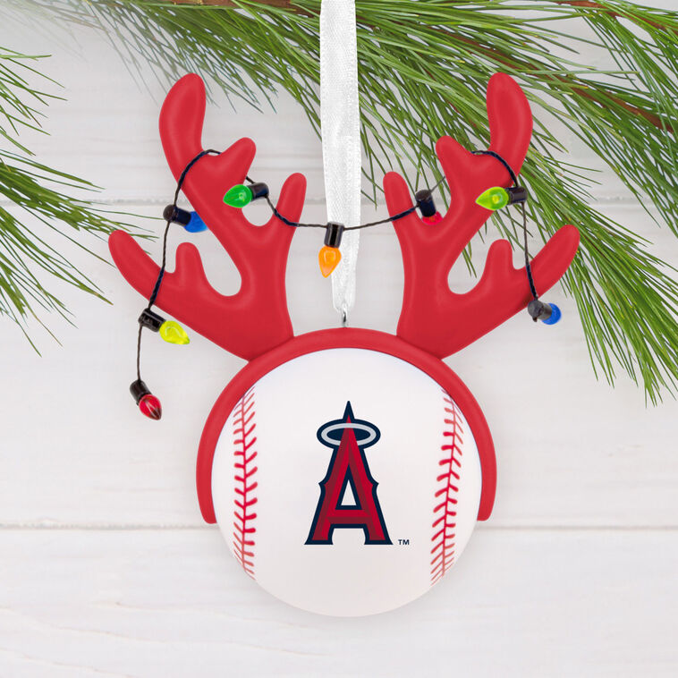  MLB Los Angeles Angels™ Reindeer Baseball Hallmark Ornament