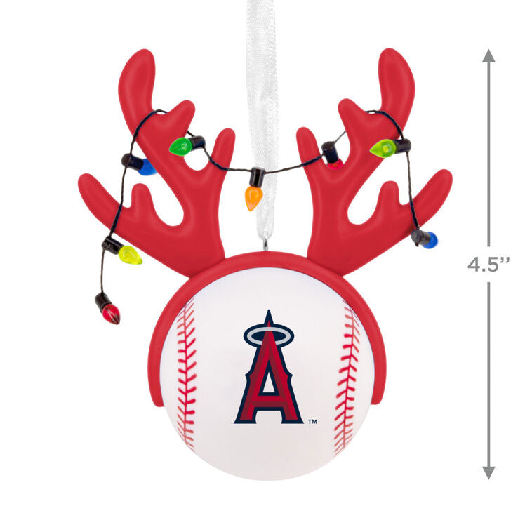  MLB Los Angeles Angels™ Reindeer Baseball Hallmark Ornament