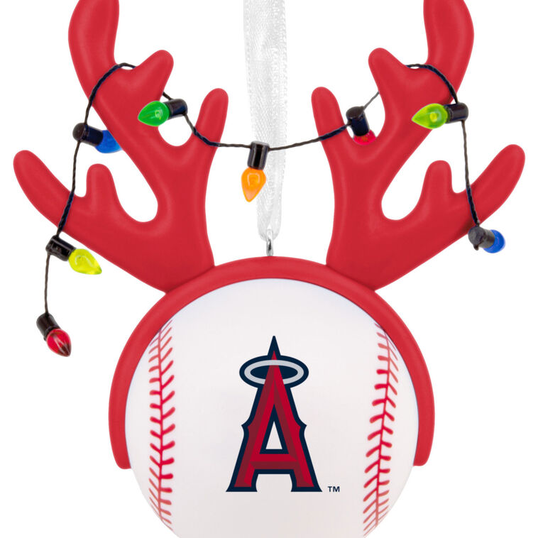 MLB Los Angeles Angels™ Reindeer Baseball Hallmark Ornament