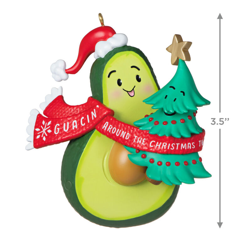Hallmark Guacin' Around The Christmas Tree Ornament With Sound