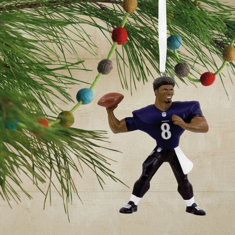  NFL Baltimore Ravens Lamar Jackson Hallmark Ornament