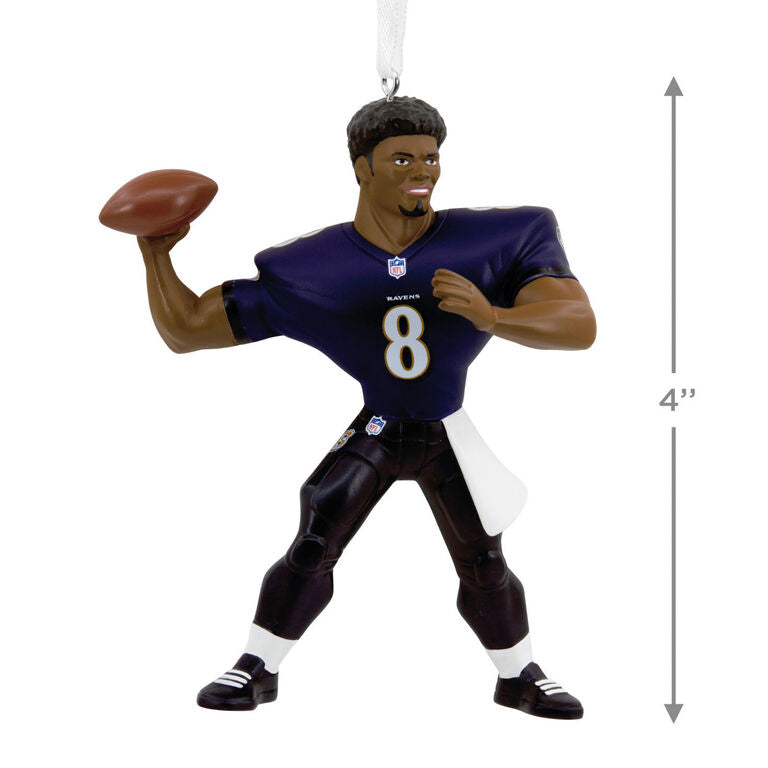 NFL Baltimore Ravens Lamar Jackson Hallmark Ornament