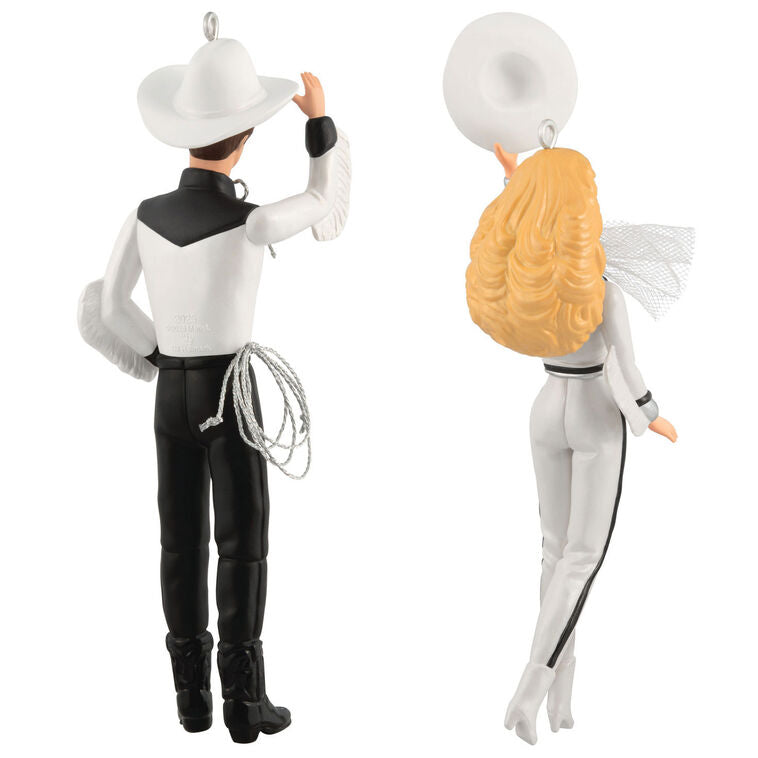 Hallmark Barbie™ And Ken™ Western Stars Ornaments, Set Of 2