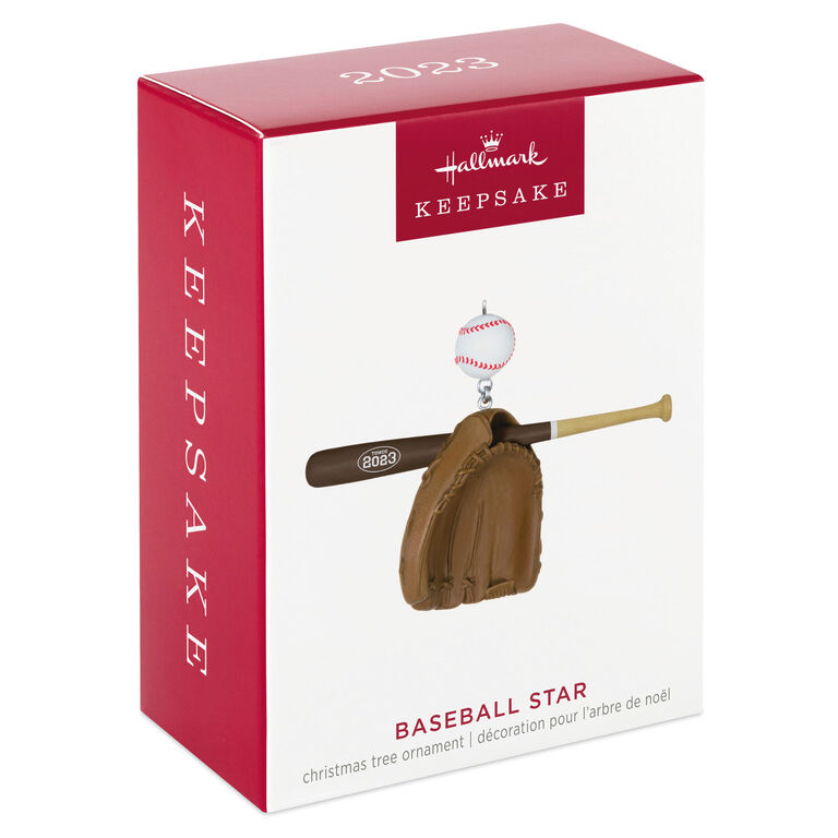 Hallmark Baseball Star 2023 Ornament