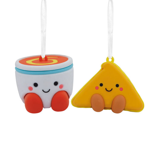  Better Together Tomato Soup And Grilled Cheese Magnetic Hallmark Ornaments, Set Of 2
