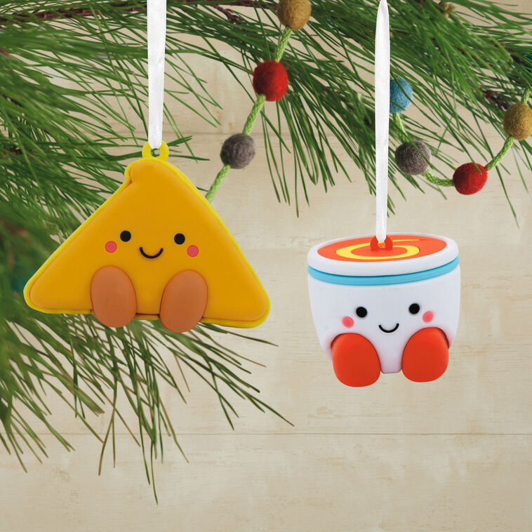  Better Together Tomato Soup And Grilled Cheese Magnetic Hallmark Ornaments, Set Of 2