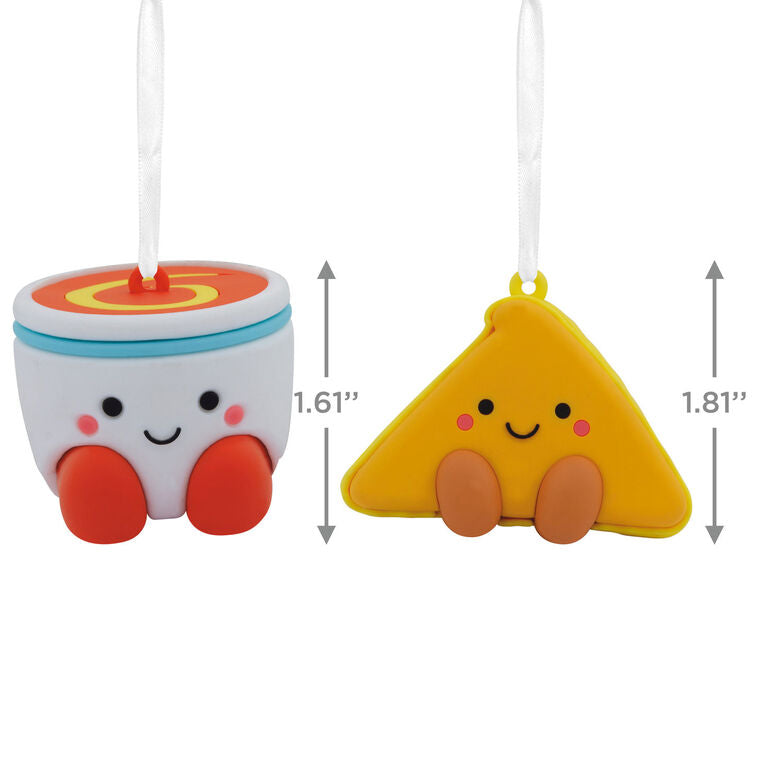  Better Together Tomato Soup And Grilled Cheese Magnetic Hallmark Ornaments, Set Of 2