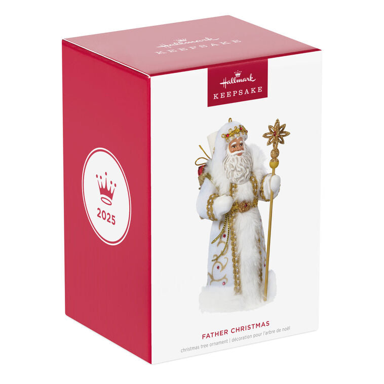 Hallmark Black Father Christmas Ornament