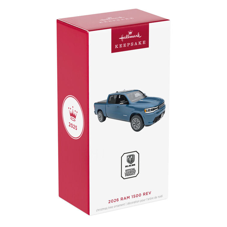 Hallmark 2026 Ram 1500 REV 2025 Metal Ornament