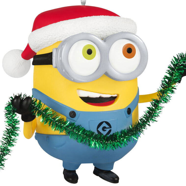 Hallmark Minions Bob Trims The Tree Ornament With Sound