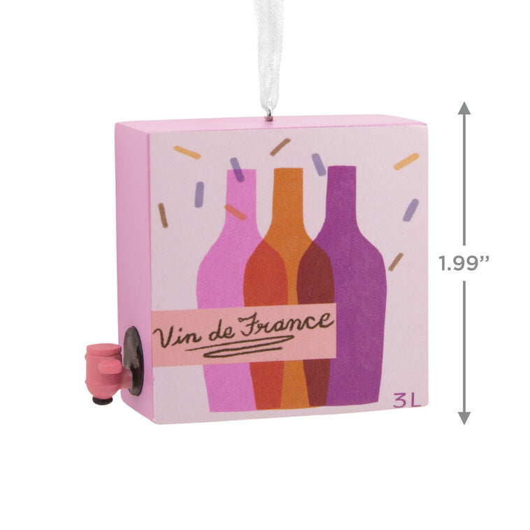  Boxed Wine Hallmark Ornament