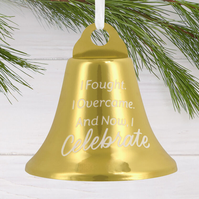  Cancer Bell Hallmark Ornament