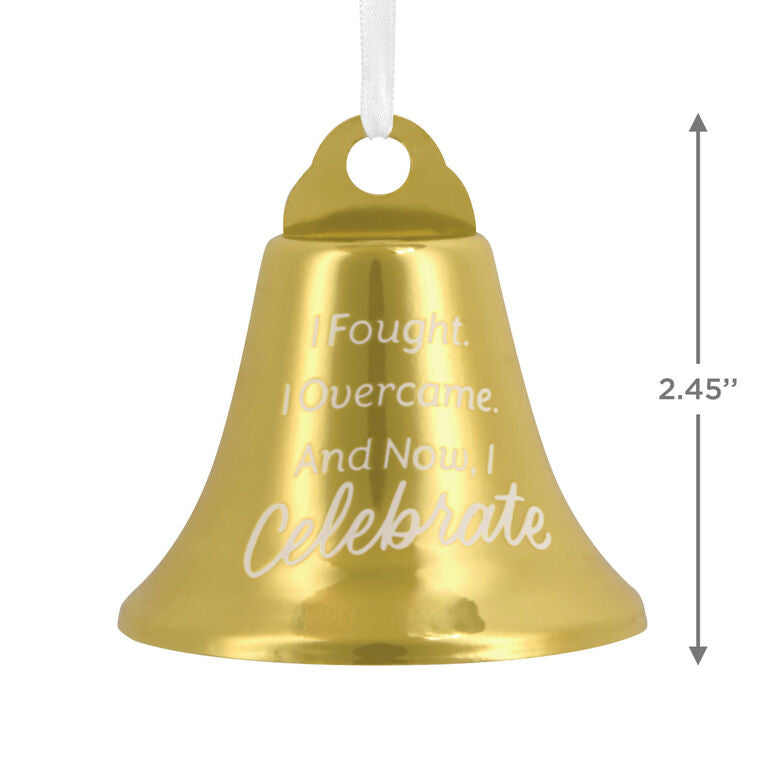  Cancer Bell Hallmark Ornament