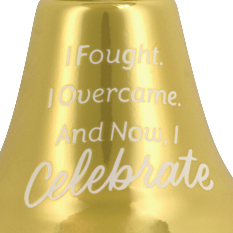  Cancer Bell Hallmark Ornament