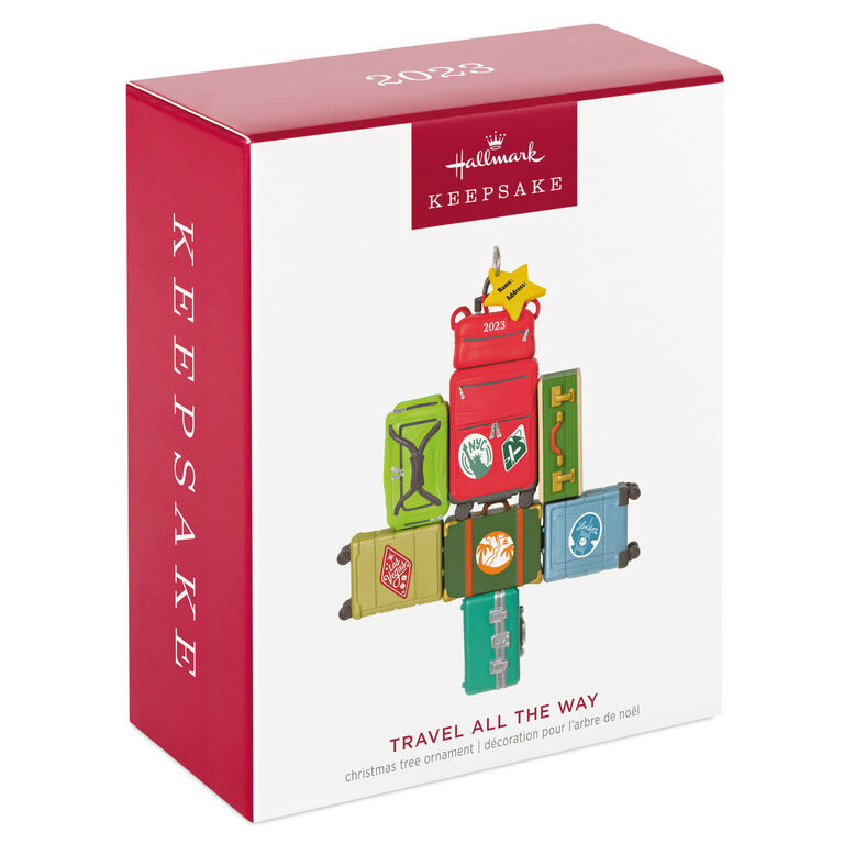 Hallmark Travel All The Way 2023 Ornament