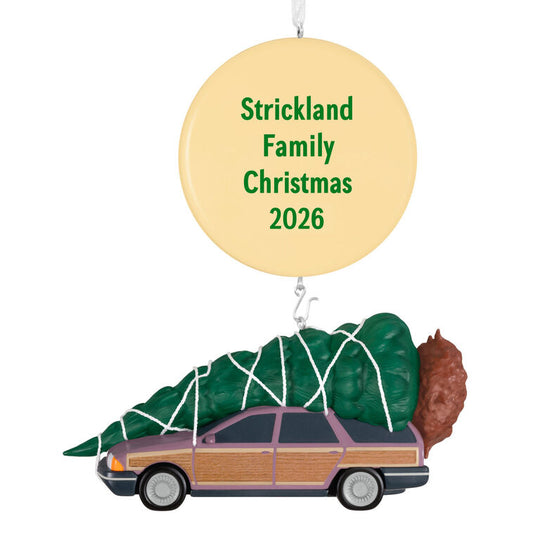 Hallmark National Lampoon's Christmas Vacation™ The Griswold Family Christmas Tree Personalized Ornament, Custom Text