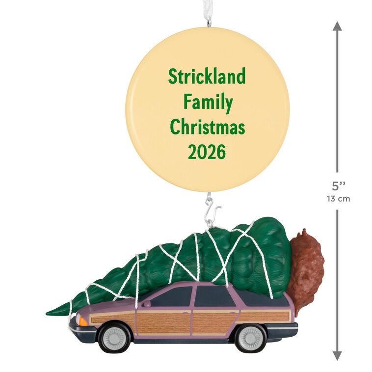 Hallmark National Lampoon's Christmas Vacation™ The Griswold Family Christmas Tree Personalized Ornament, Custom Text