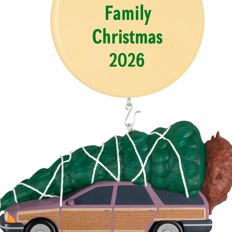 Hallmark National Lampoon's Christmas Vacation™ The Griswold Family Christmas Tree Personalized Ornament, Custom Text