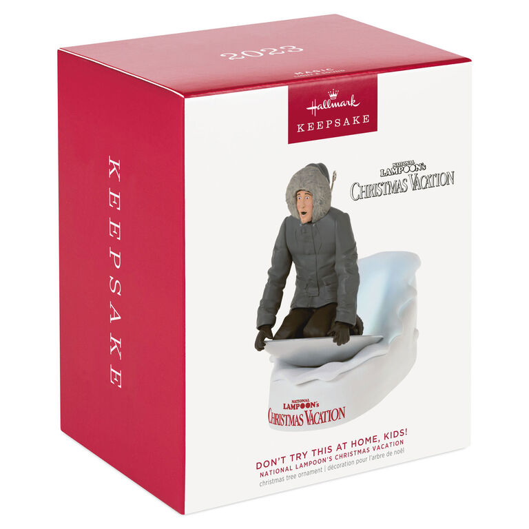 Hallmark National Lampoon's Christmas Vacation™ Don't Try This At Home, Kids! Ornament With Light And Sound