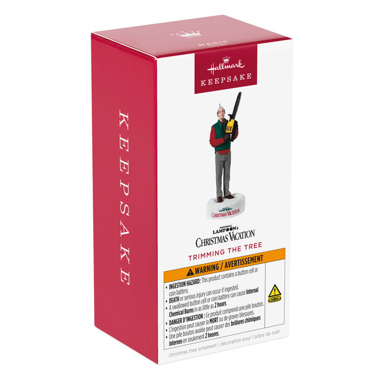 Hallmark National Lampoon's Christmas Vacation™ Trimming The Tree Ornament With Sound