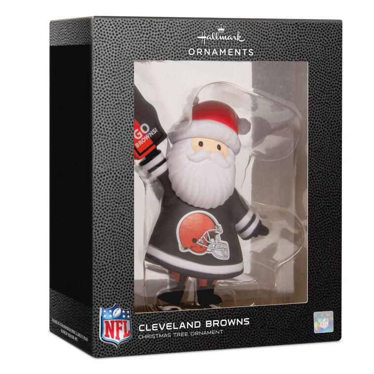  NFL Cleveland Browns Santa Fan Hallmark Ornament