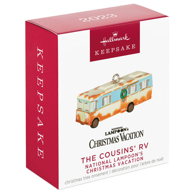 Hallmark Mini National Lampoon's Christmas Vacation™ The Cousins’ RV Ornament, 0.5"