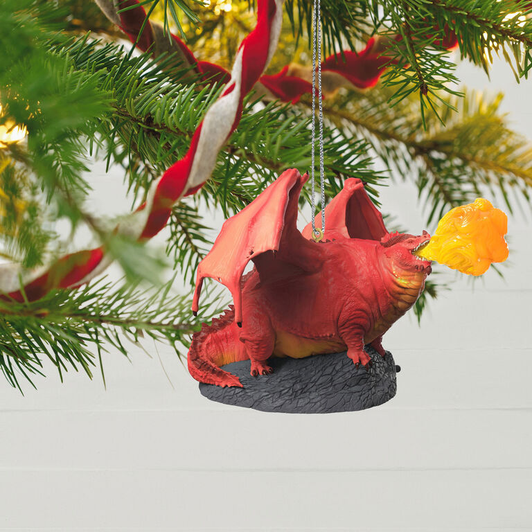 Hallmark Dungeons & Dragons: Honor Among Thieves Themberchaud Ornament With Light