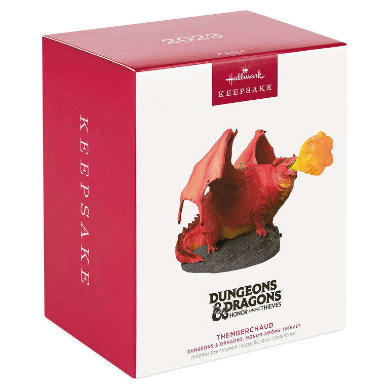 Hallmark Dungeons & Dragons: Honor Among Thieves Themberchaud Ornament With Light