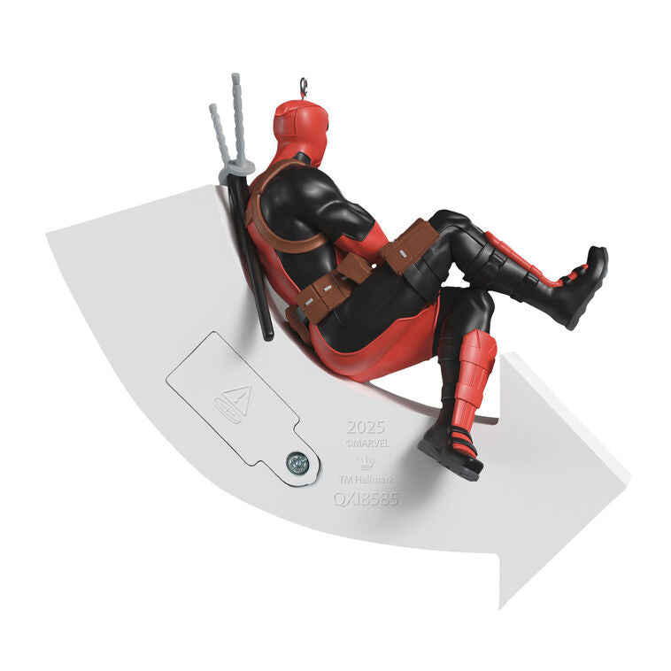 Hallmark Marvel Deadpool It's A Sign! Ornament With Light
