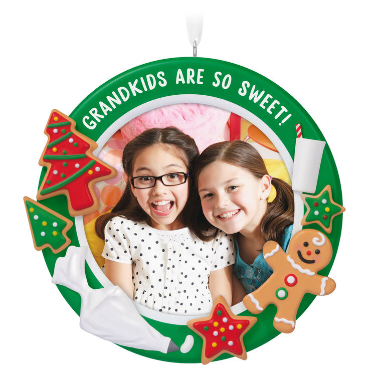 Hallmark Grandkids Are So Sweet Personalized Ornament, Custom Photo